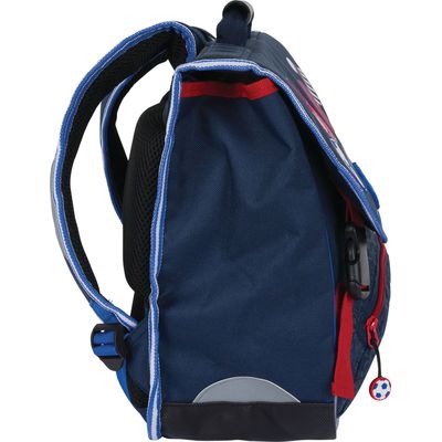 Cartable OB Sport - 38 cm - 2 compartiments - marine et gris anthracite - Oberthur