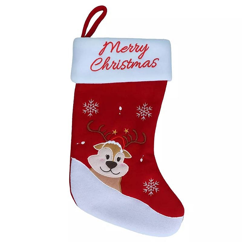 Merry Christmas Cadeau Kerstsok Hond Kat | 20255