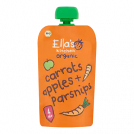 Ella's Kitchen Biologische wortels, appels en pastinaak (vanaf 4 maanden)