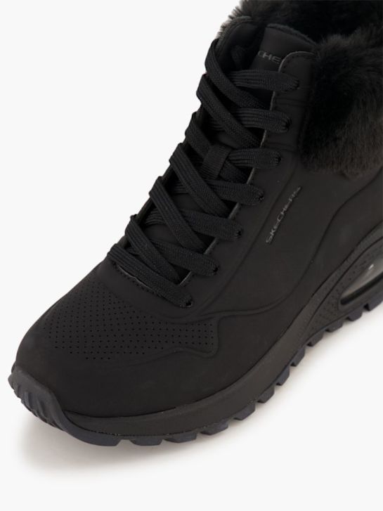Skechers Schnür-Stiefelette Schwarz