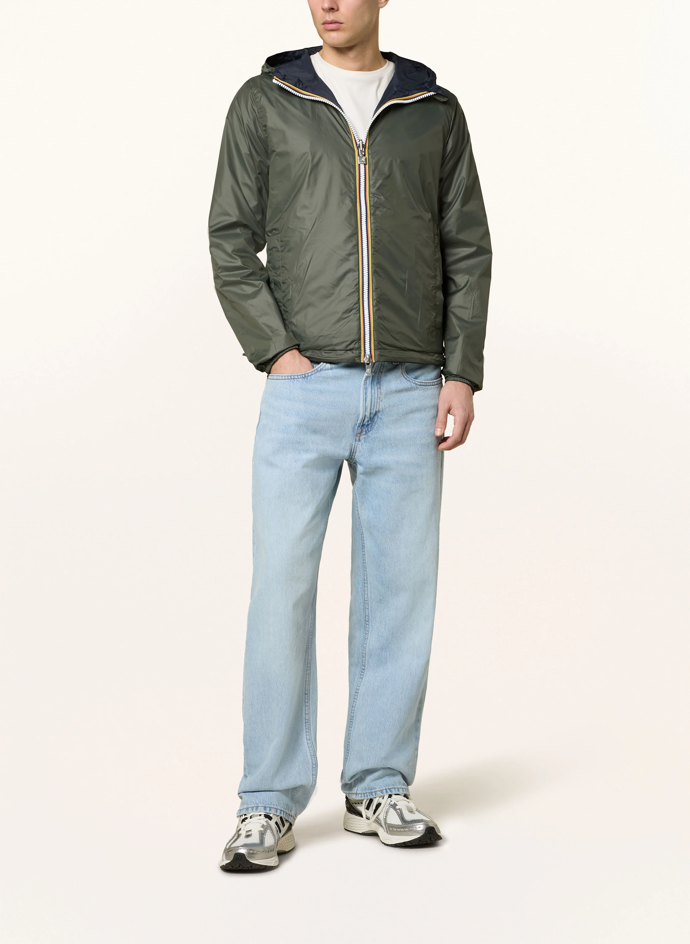 K-WAY Jacke zum Wenden JAKE PLUS.2 DOUBLE