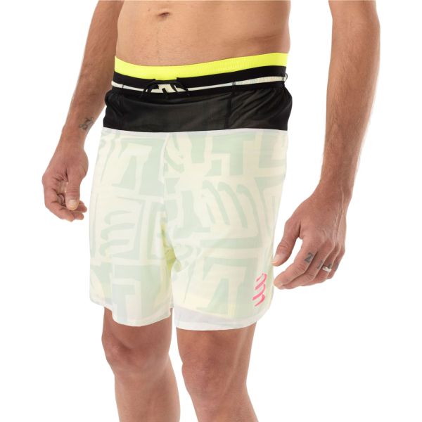 Compressport Calções Trail Racing 2-In-1 M ashm3710023 S Multi-cor