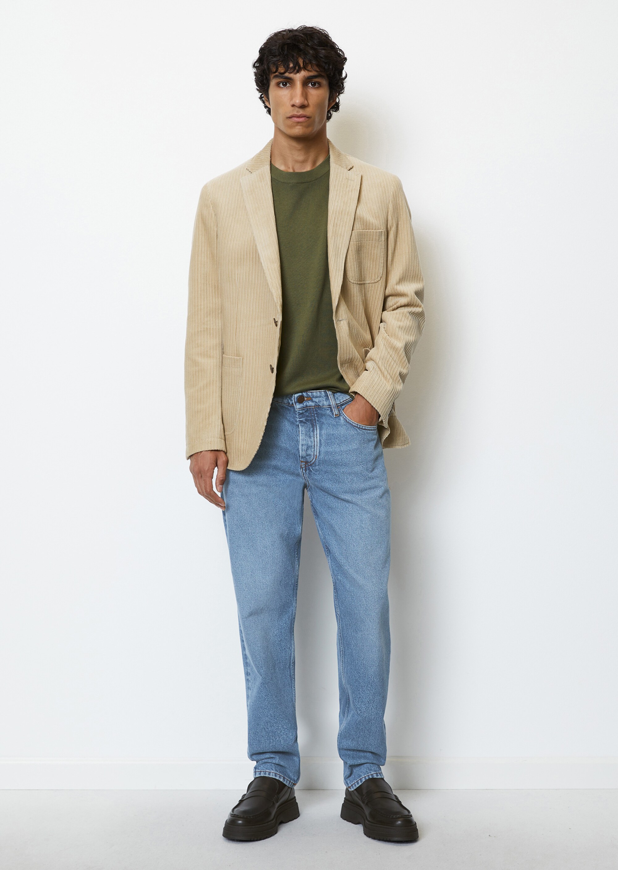 Cord-Sakko shaped aus reinem Organic Cotton