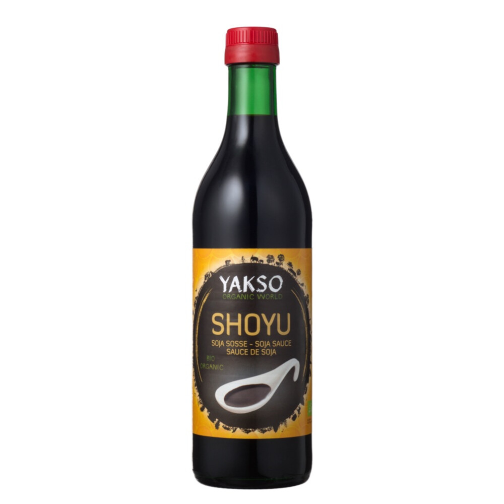 3x Yakso Shoyu Bio 500 ml