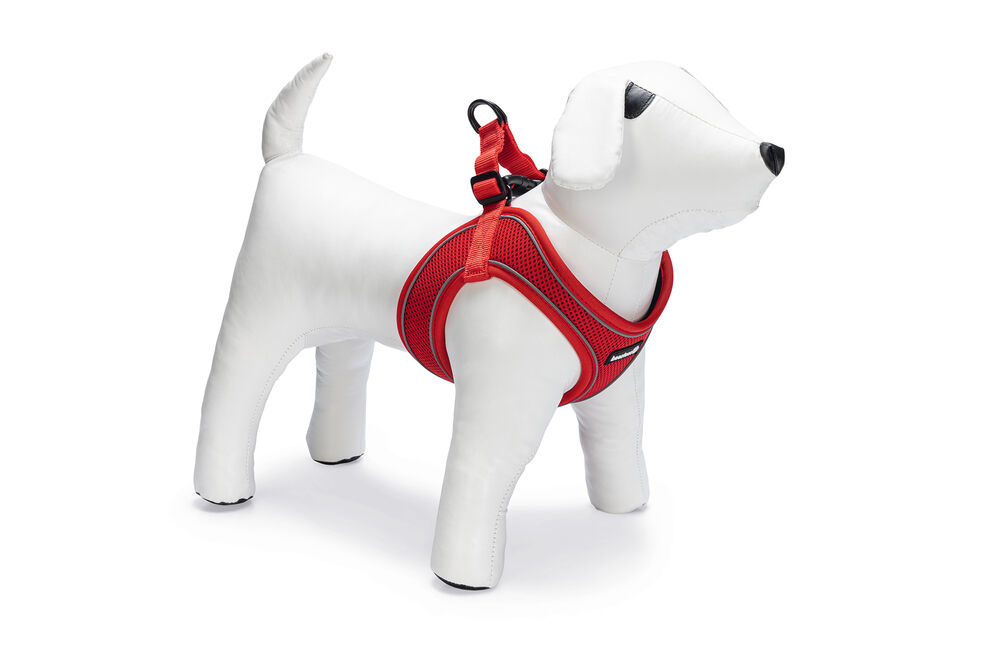 Beeztees Parinca Instaptuig - Hondentuig - rood - 30 tot 35 cm