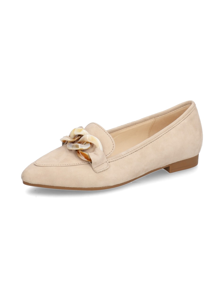 Veloursleder Slipper klassisch