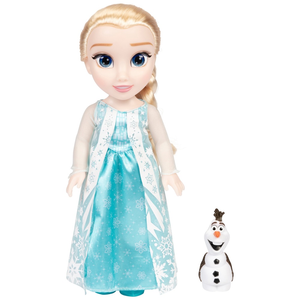 Singende Elsa-Kleinkindpuppe aus „Die Eiskönigin“, 35,5 cm
