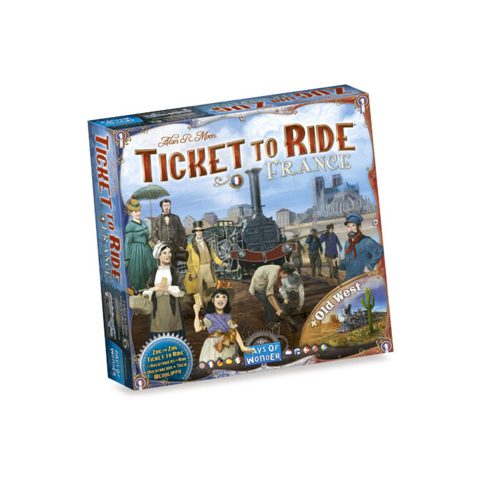 Les Aventuriers du Rail : France  et  Old West