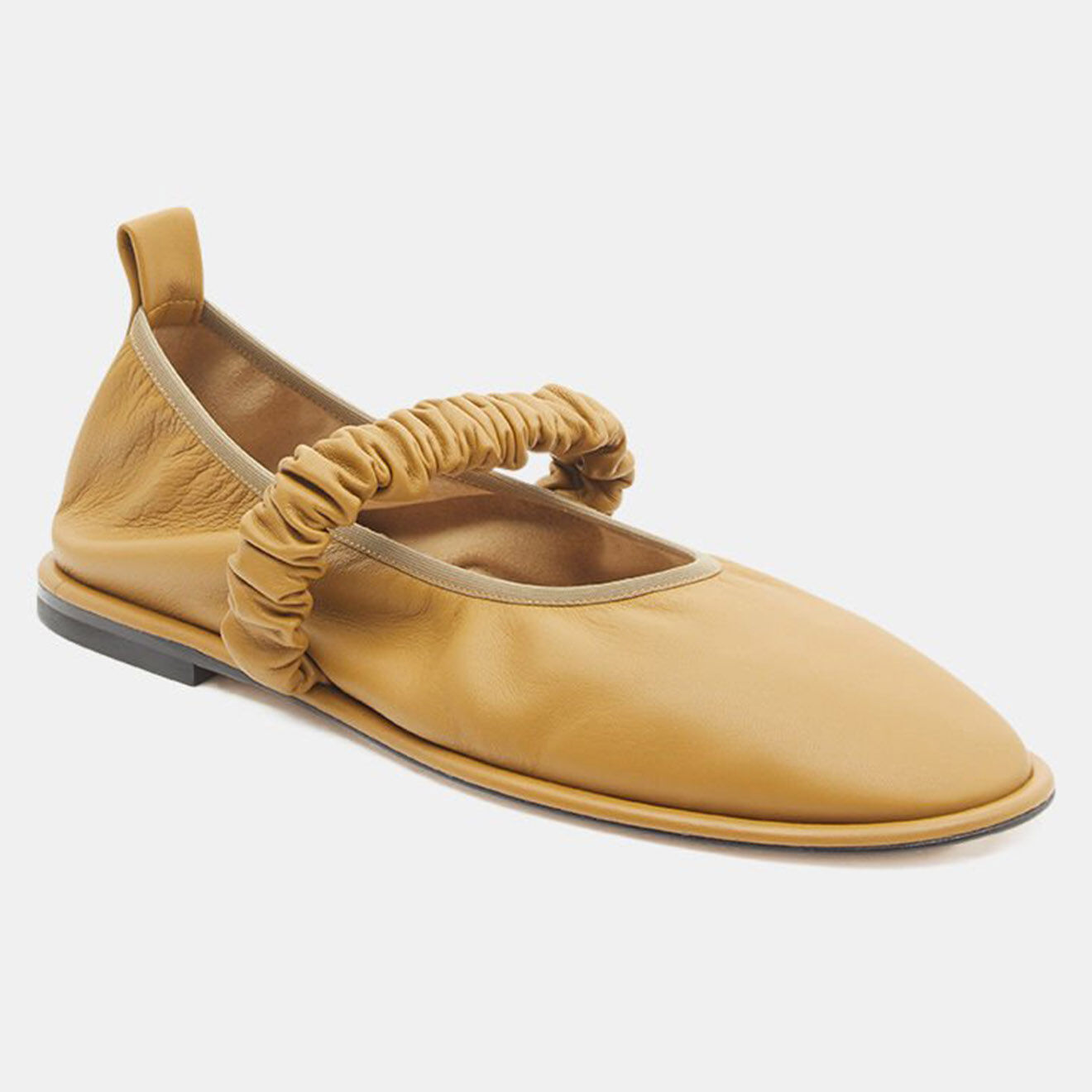 Wandler Ballerines en Cuir beige foncé