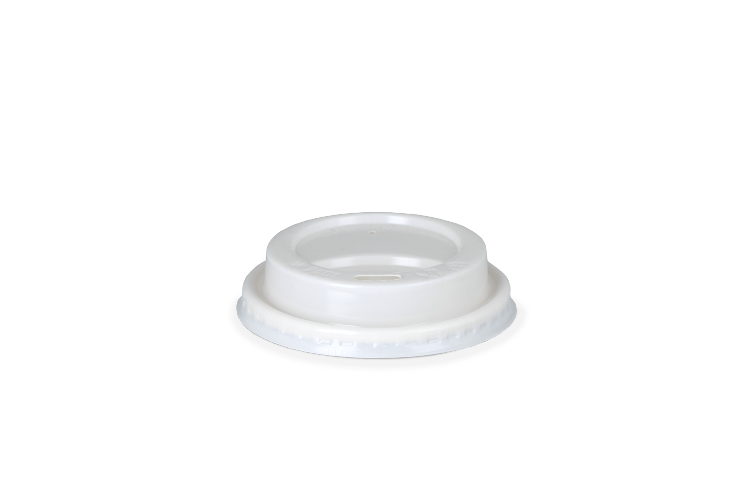 Koffiebeker deksels wit Ø70mm
