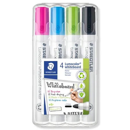 STAEDTLER® Whiteboardmarker Lumocolor 4er Set