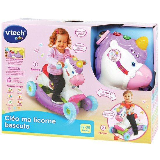 Cléo ma licorne basculo   de               Vtech