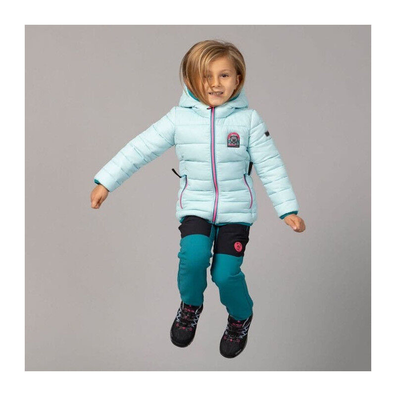Girl's padded jacket with hood - Doudoune enfant