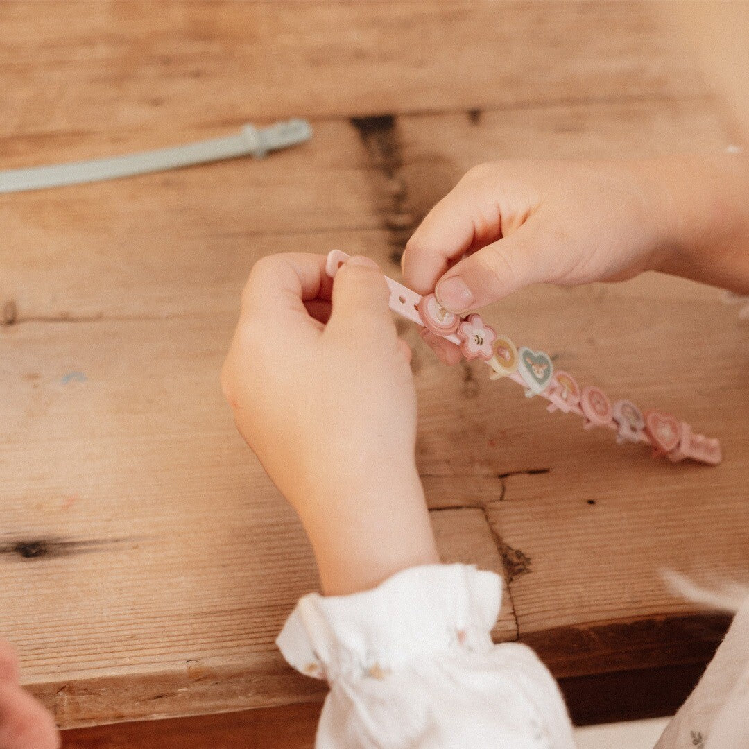 Little dutch bedelarmband - rosa and friends