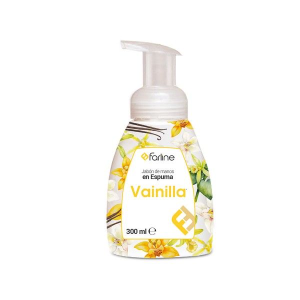 Farline Sabão de Mãos em Espuma Baunilha 300ml