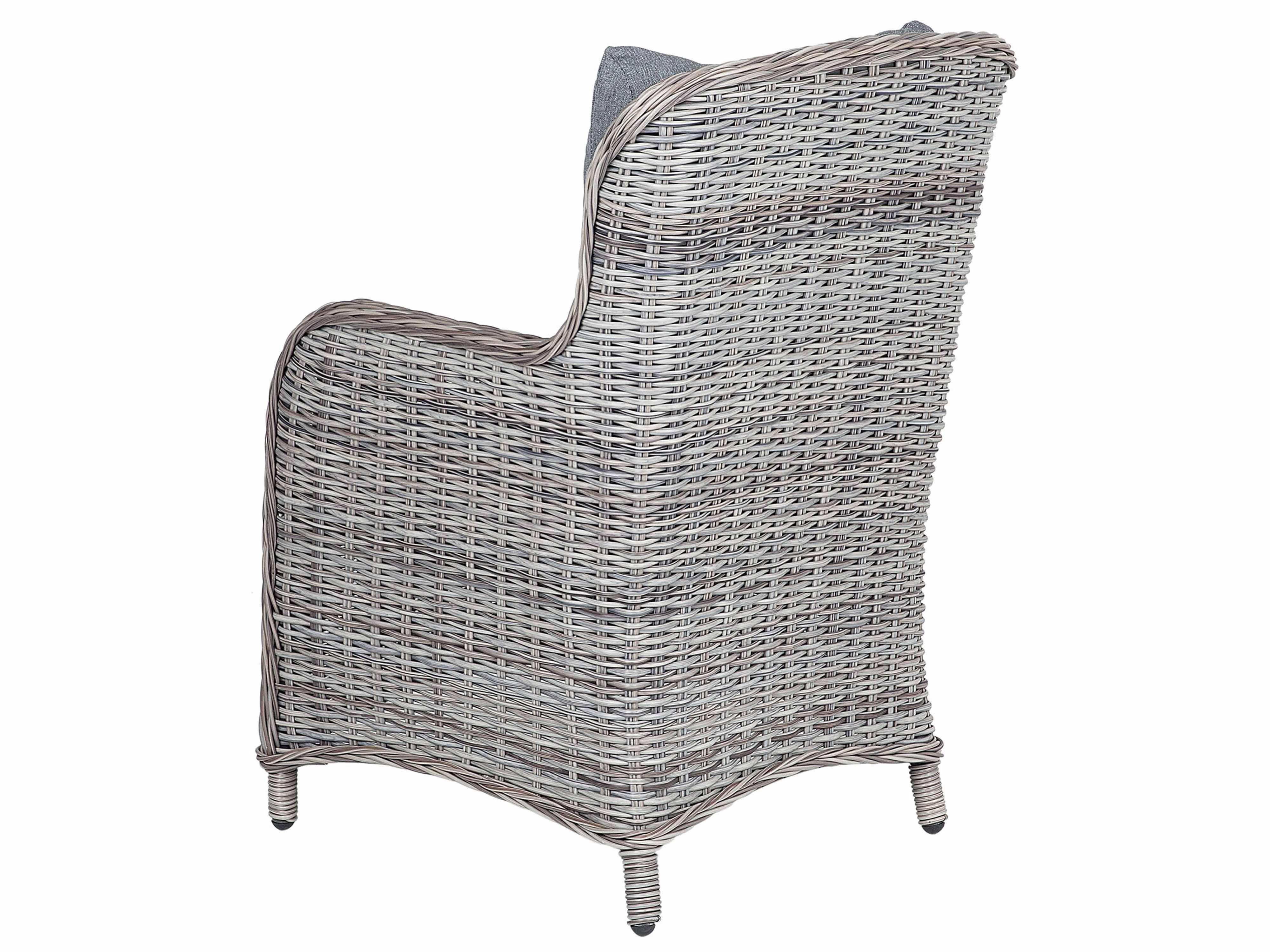 Tuinset 6-zits CASCAIS met kussens PE rotan Grijs