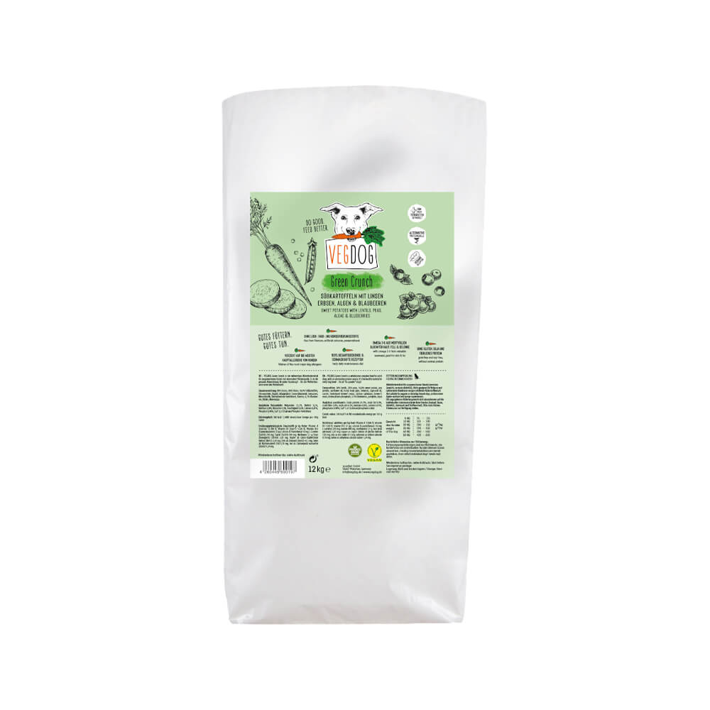 VegDog Green Crunch Hondenvoer