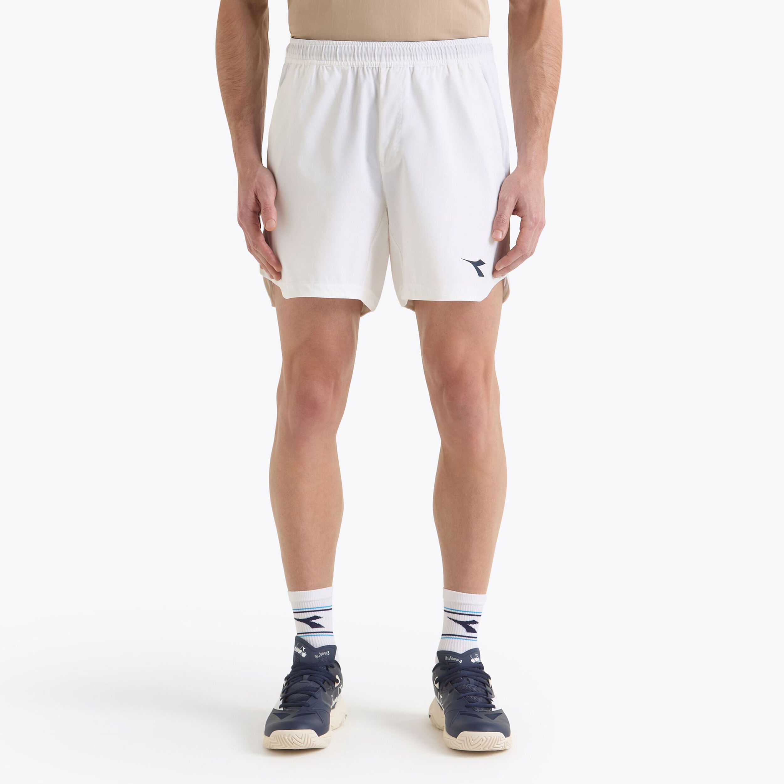 Diadora Icon Shorts Hommes - Blanc