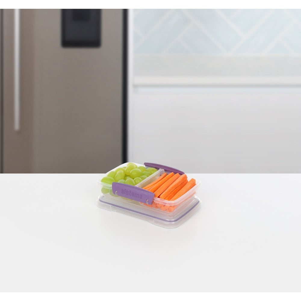 Køb Sistema To-Go Small Split Madkasse 350 ml Purple
