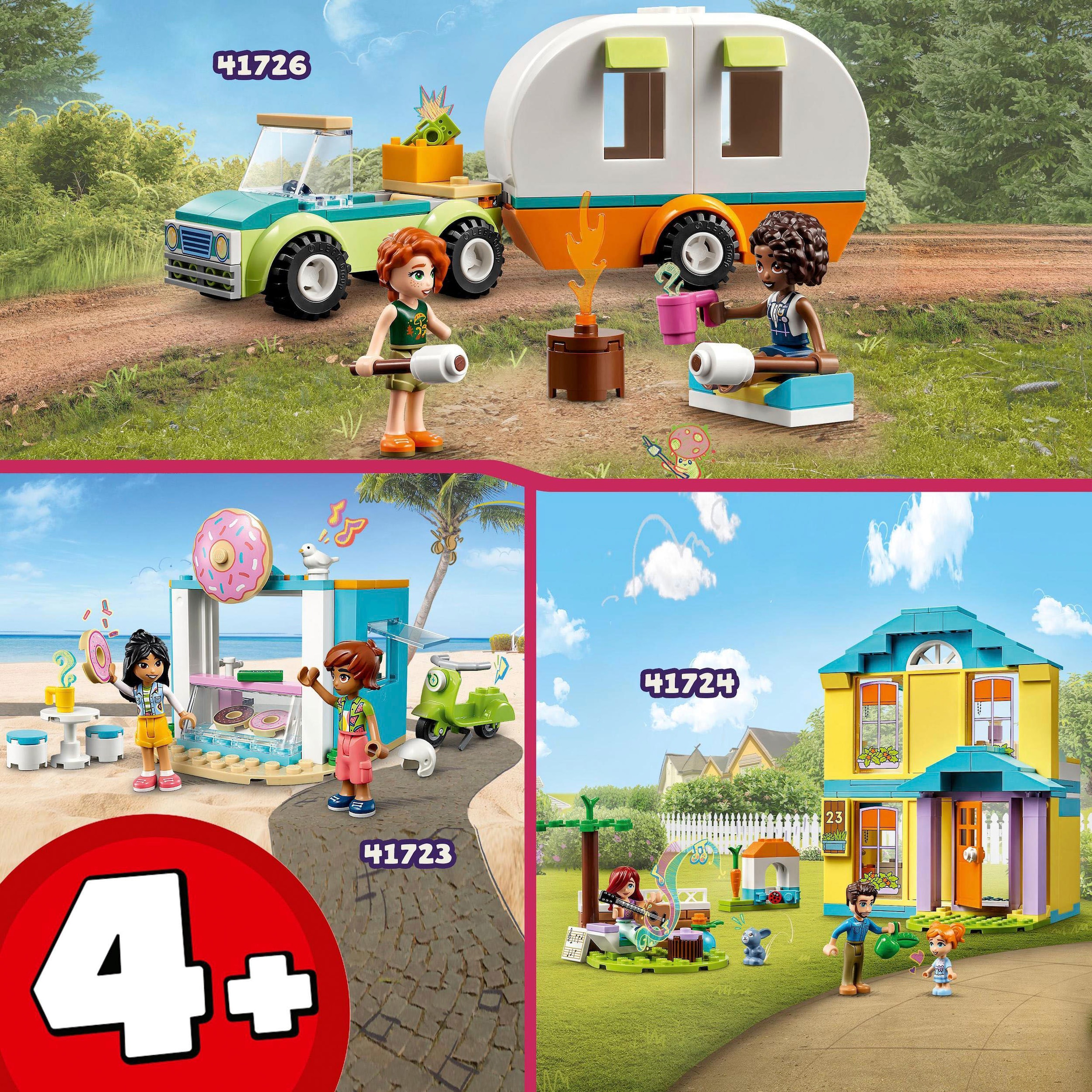 LEGO® Konstruktionsspielsteine »Paisleys Haus (41724), LEGO® Friends« Made in Europe