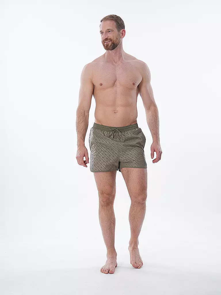 BOSS Badeshorts MONO  beige