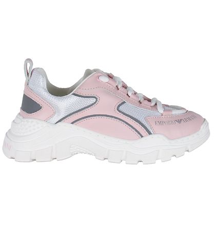 Emporio Armani Sko - Rose/Blanco/Sølver
