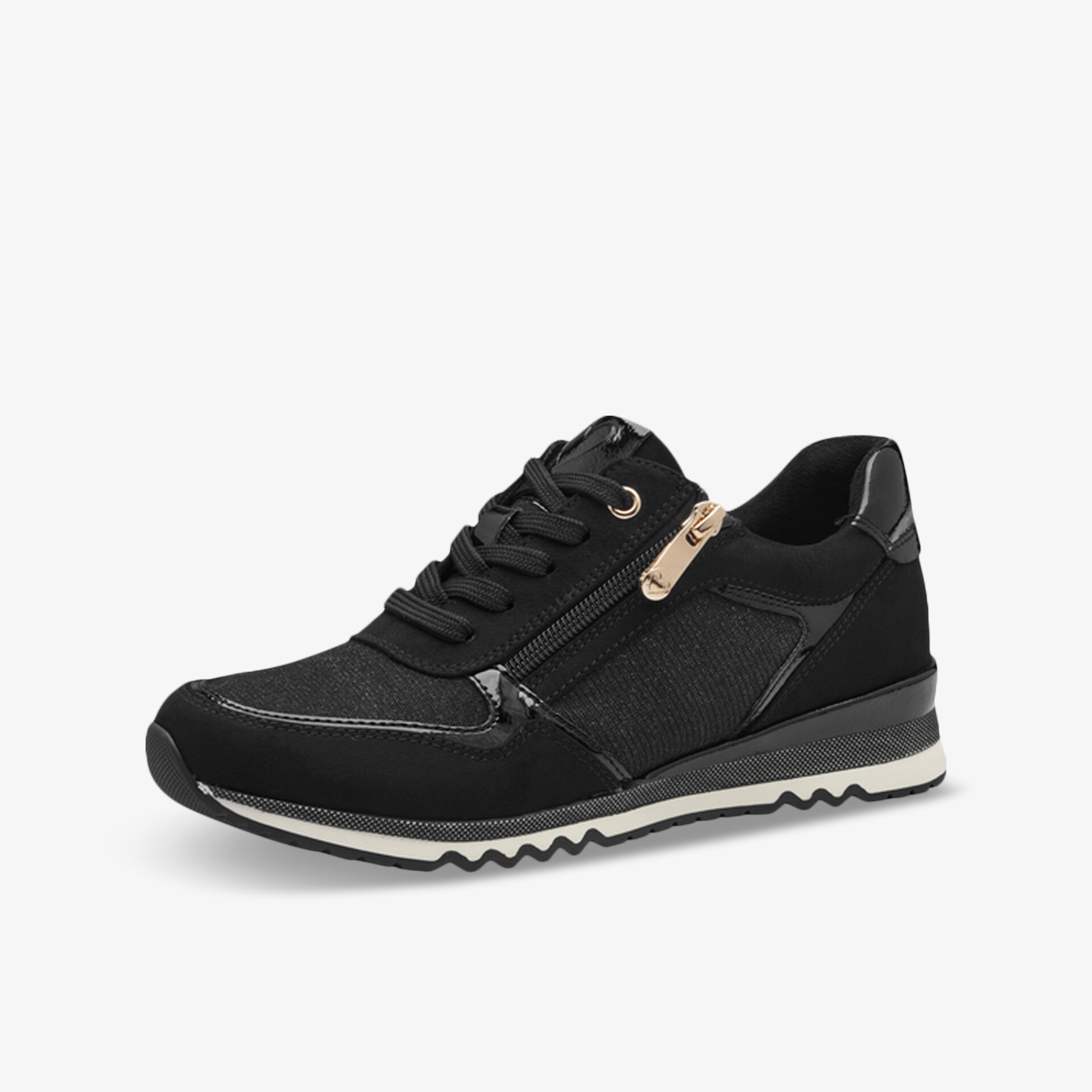 MARCO TOZZI Damen Sneaker Low schwarz