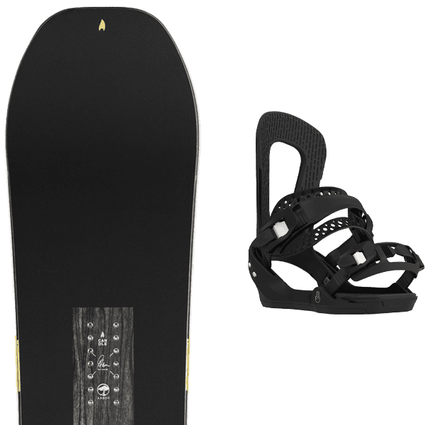 Pack snowboard ARBOR CANDLE RAIN CAMBER + Fix