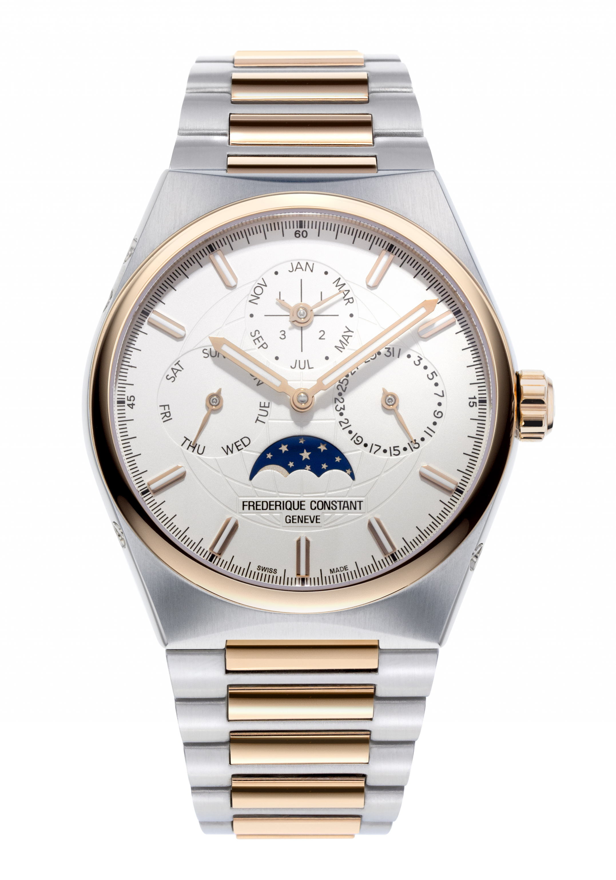 Frederique Constant Highlife Perpetual Calendar Silber