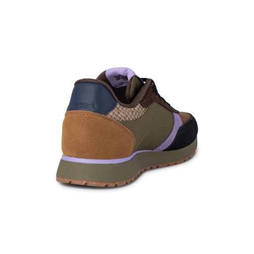 Woden Ronja Sneakers, Dark Olive/Orchid, 41