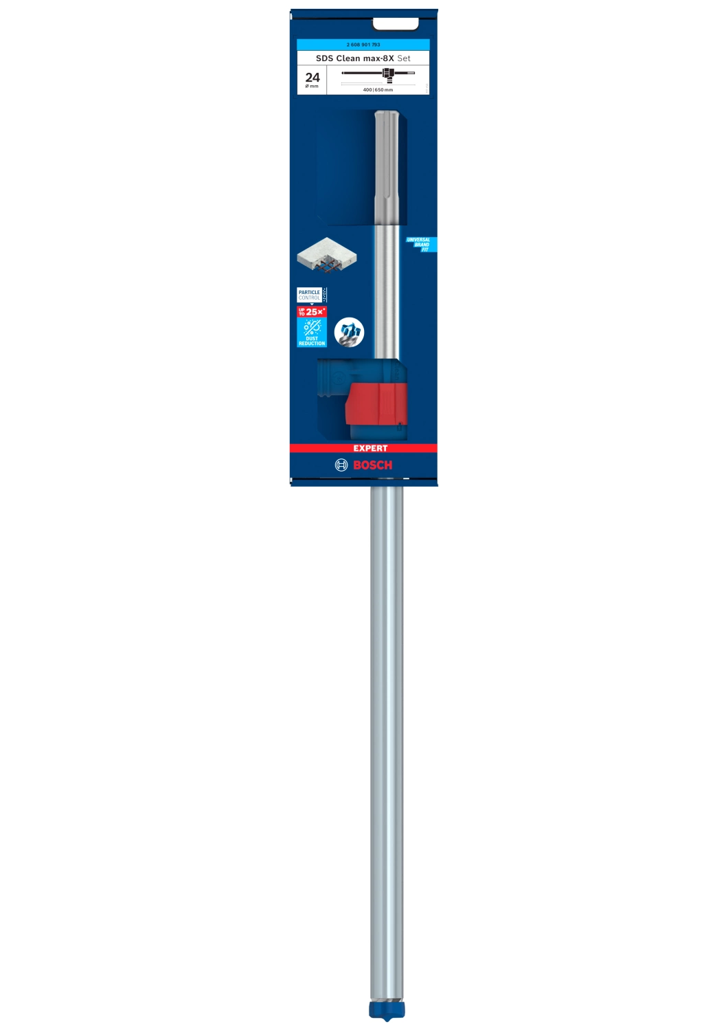 Bosch 2608901793 EXPERT Hamerboor SDS Clean SDS Max-8X - 24x400x650mm met connector