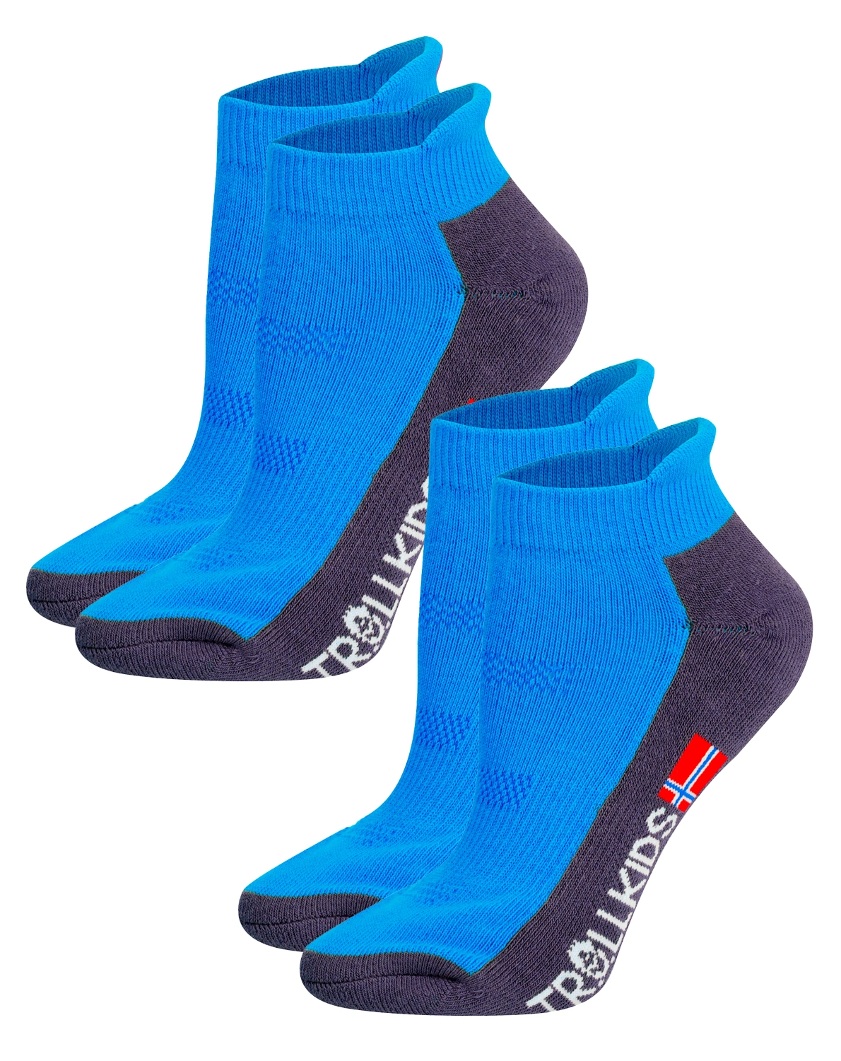 Hiking-Socken LOW CUT 2er-Pack in medium blue