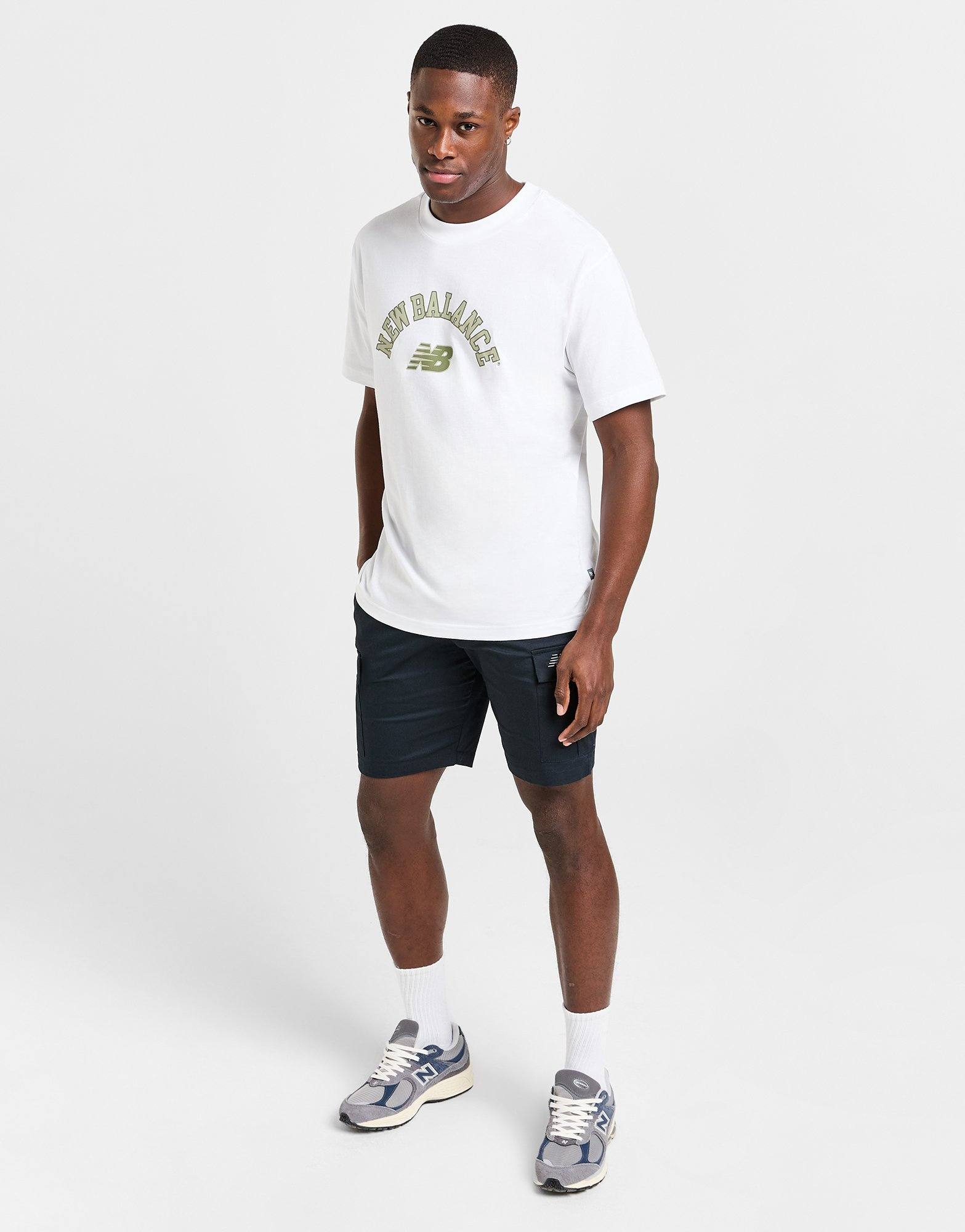 New Balance T-shirt Logo Homme