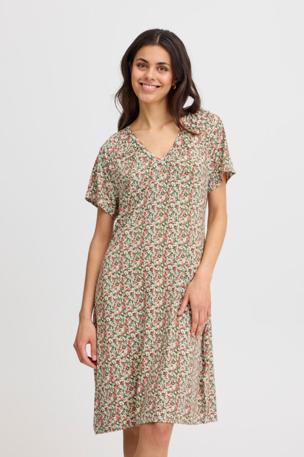 Fransa FRSANIE DR 1 Loden greeen flower aop hs24