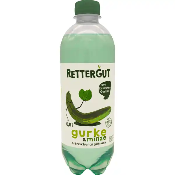 Rettergut Gurke & Minze Erfrischungsgetränk