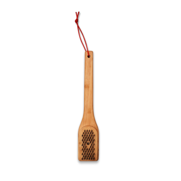 Weber schoonmaakborstel BBQ bamboe 30 cm