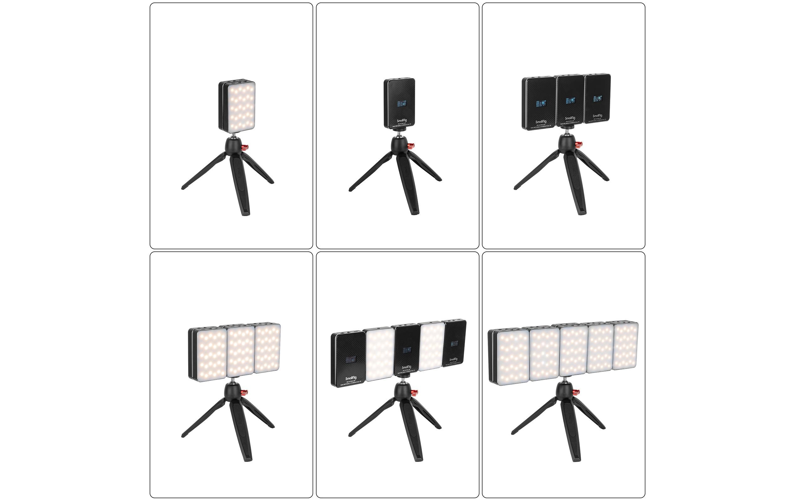 Videoleuchte RM75Kompakte, leichte LED-Panel-Leuchte