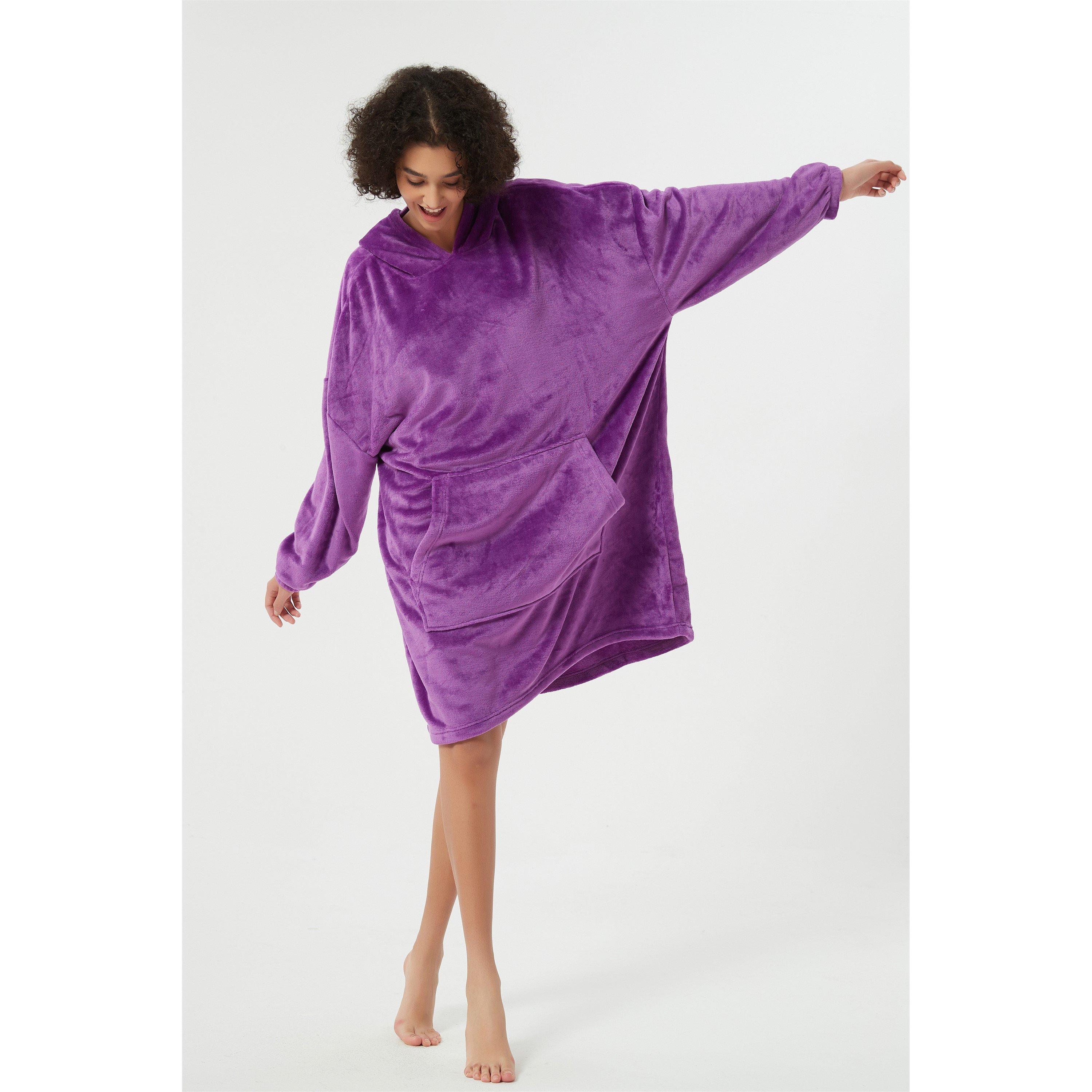 Linea Ladies Plain Snuggle Hoodie