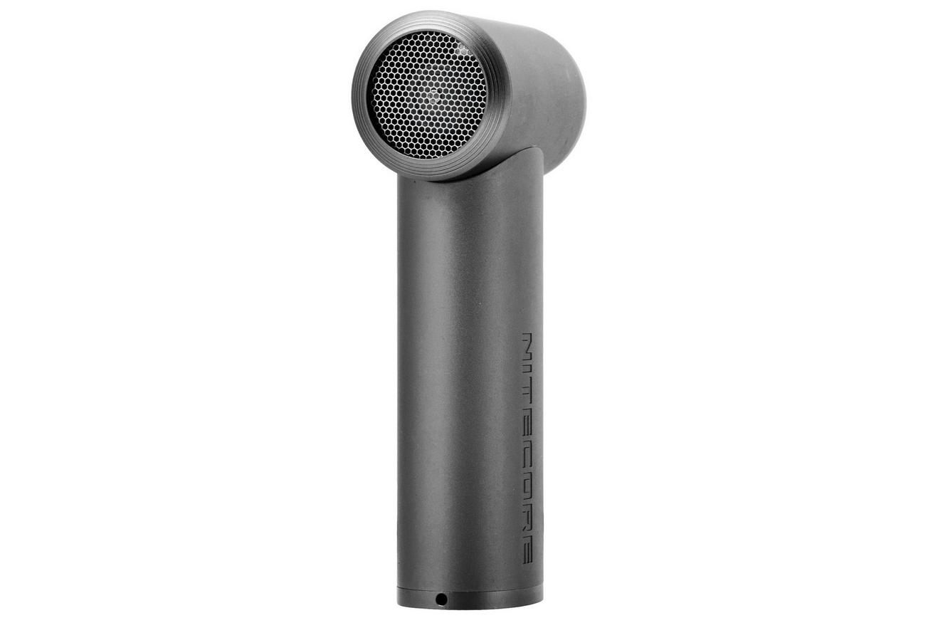Nitecore NEF01 Mini High-Speed Handheld Fan, Metallic Gray, ventilator