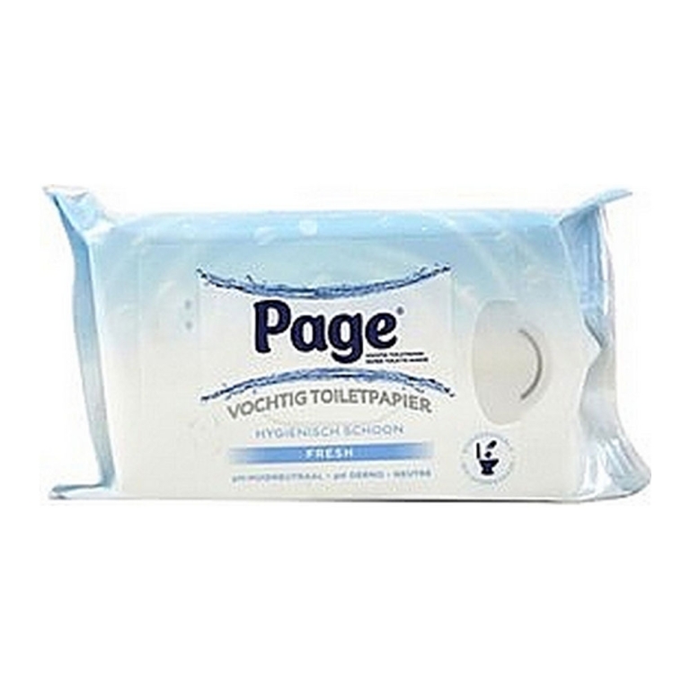 Page | Vochtig Toiletpapier | 4 x 38 vel