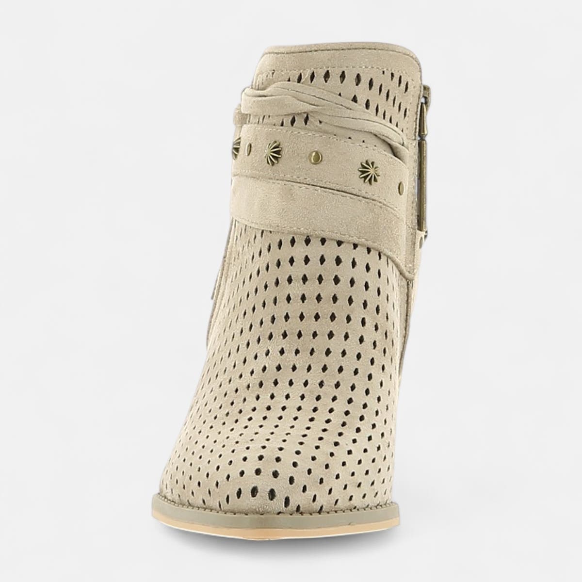 Bottines à talon Femme taupe
