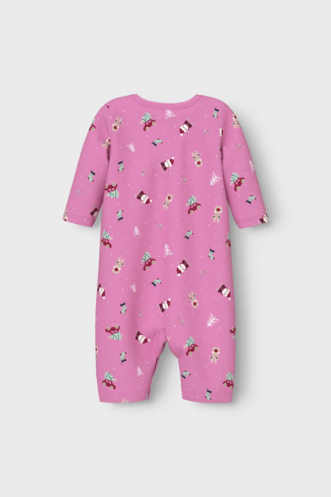Name It Nbnvismas Ls Nightsuit 4668316 fuchsia pink christmas elements