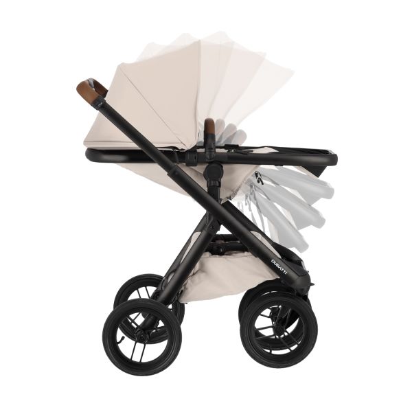 Dubatti One E6 Kinderwagen 2-in-1 - Dark Brown / Walnut Brown