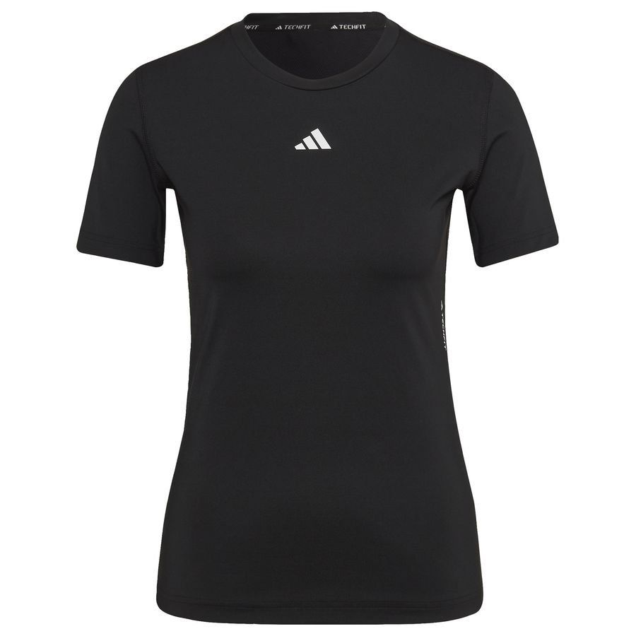adidas T-shirt d'Entraînement Techfit - Noir/Blanc Femme