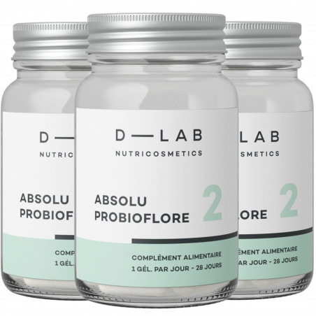D-LAB NUTRICOSMETICS Absolu Probioflore 3 mois