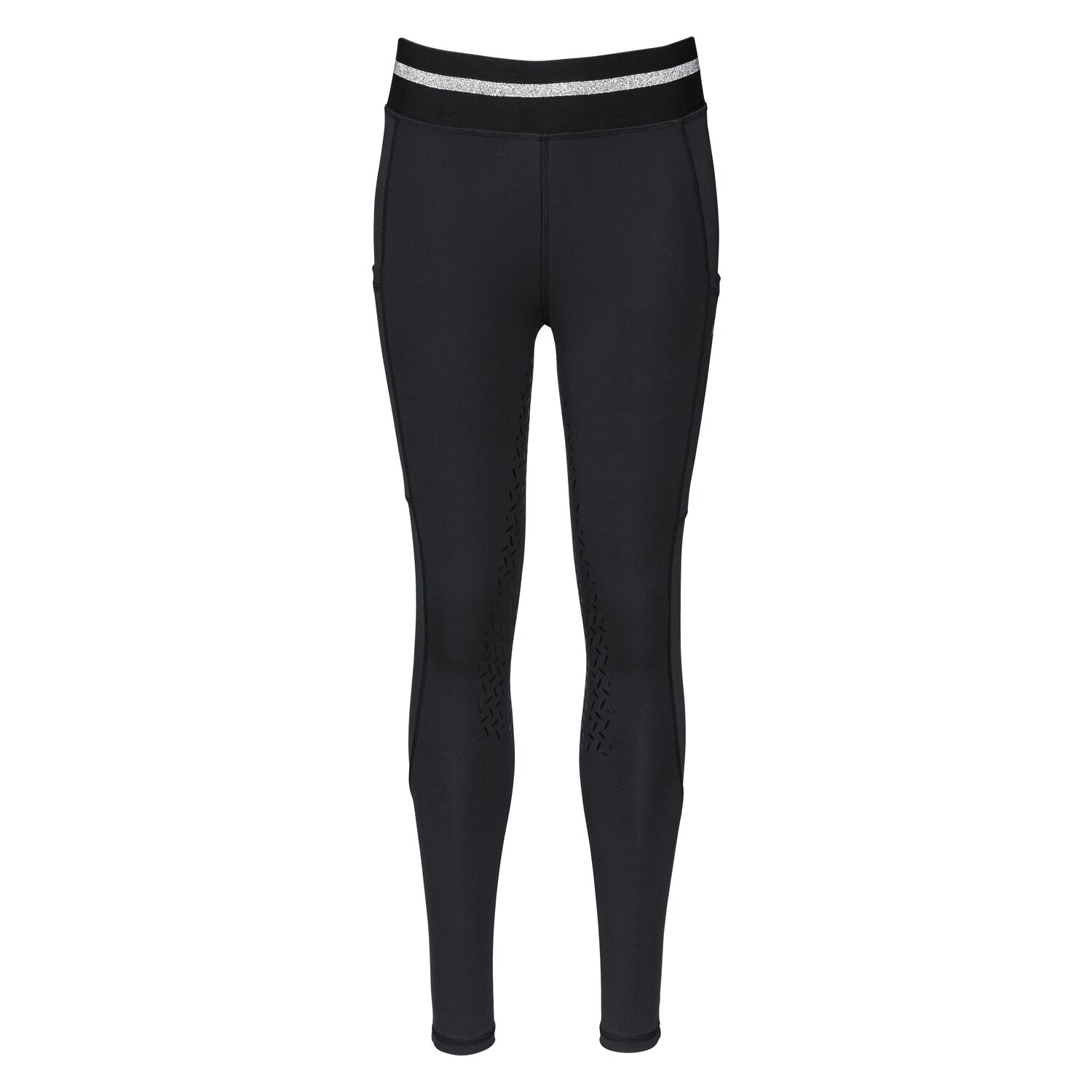 black forest kids Grip-Vollbesatz-Reitleggings  - black