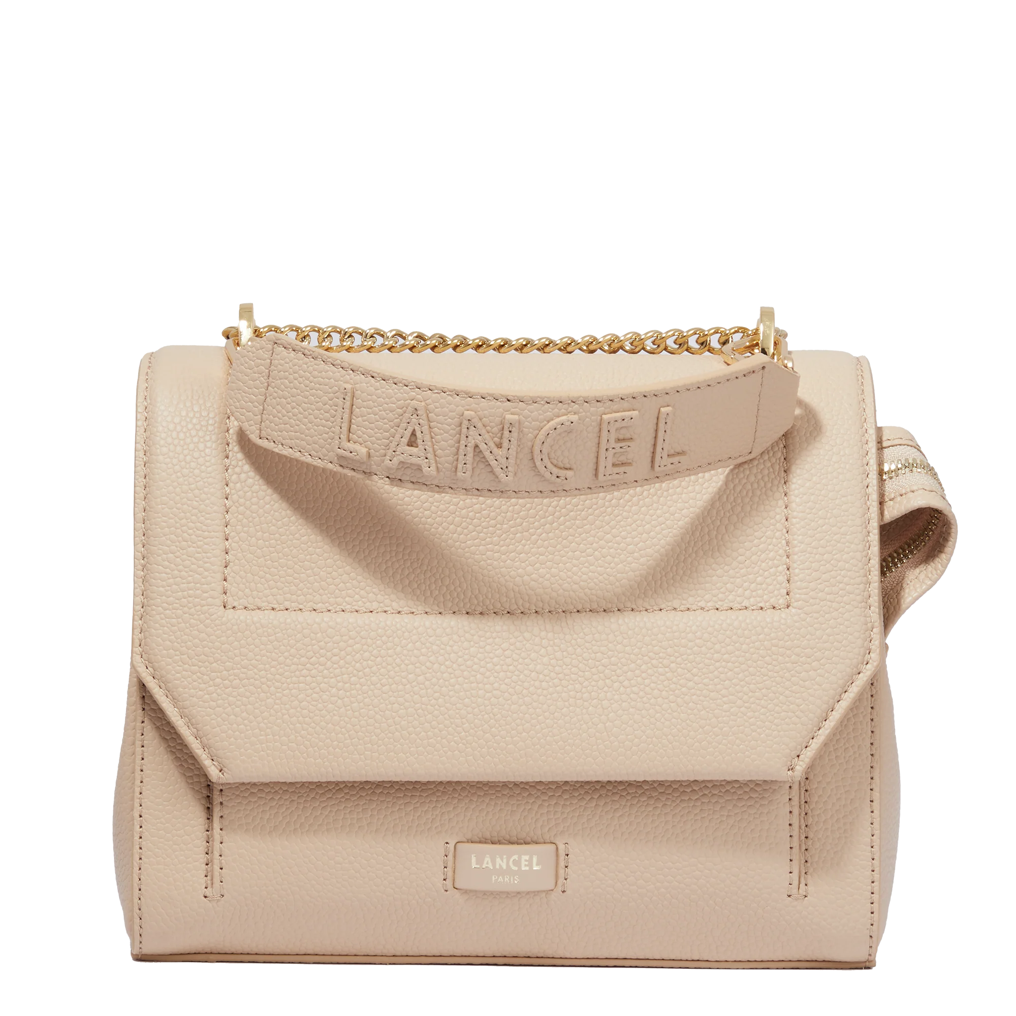 Sac rabat M Ninon de Lancel-Capuccino/Doré
