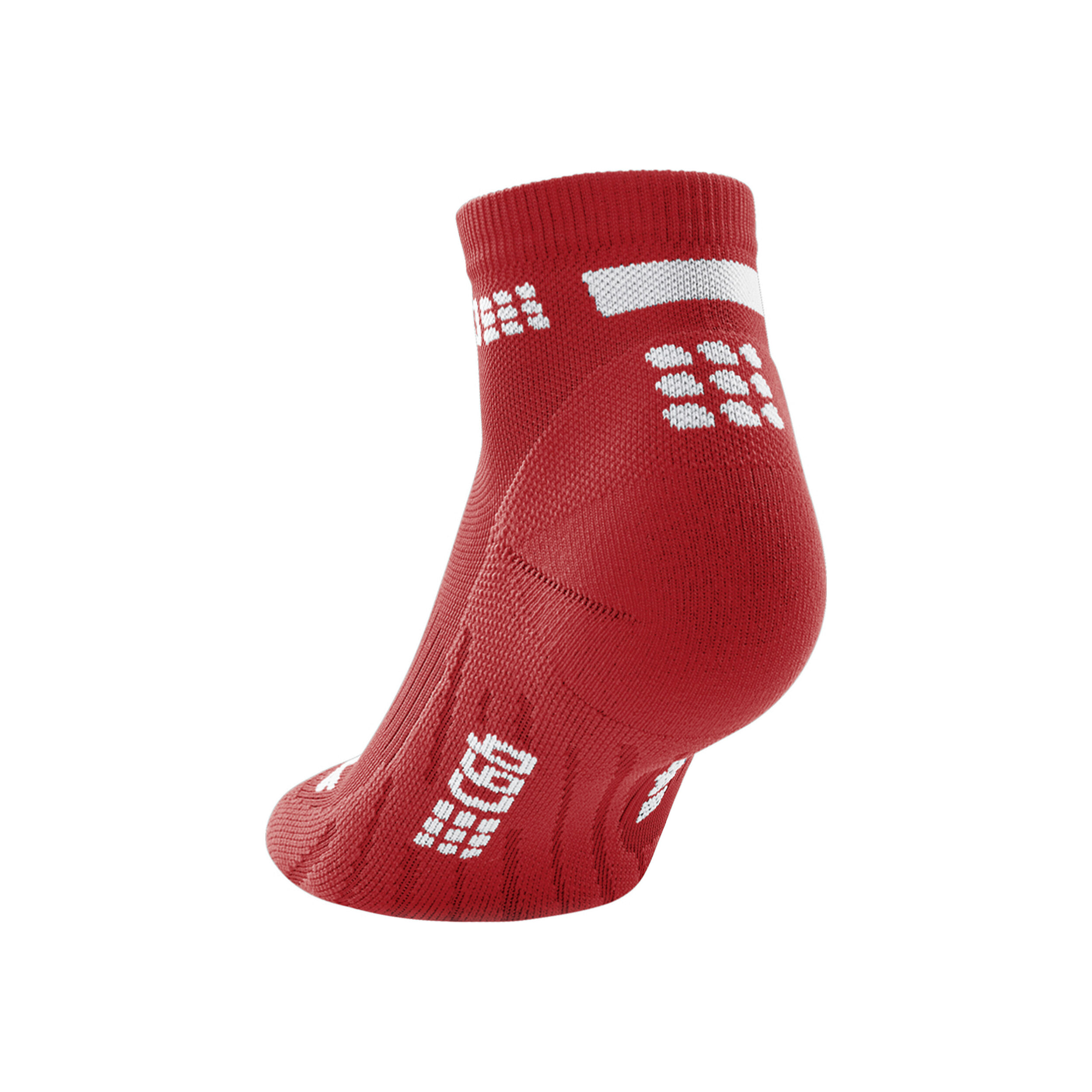 CEP Low Cut V4 Chaussettes De Running Femmes - Rouge Foncé