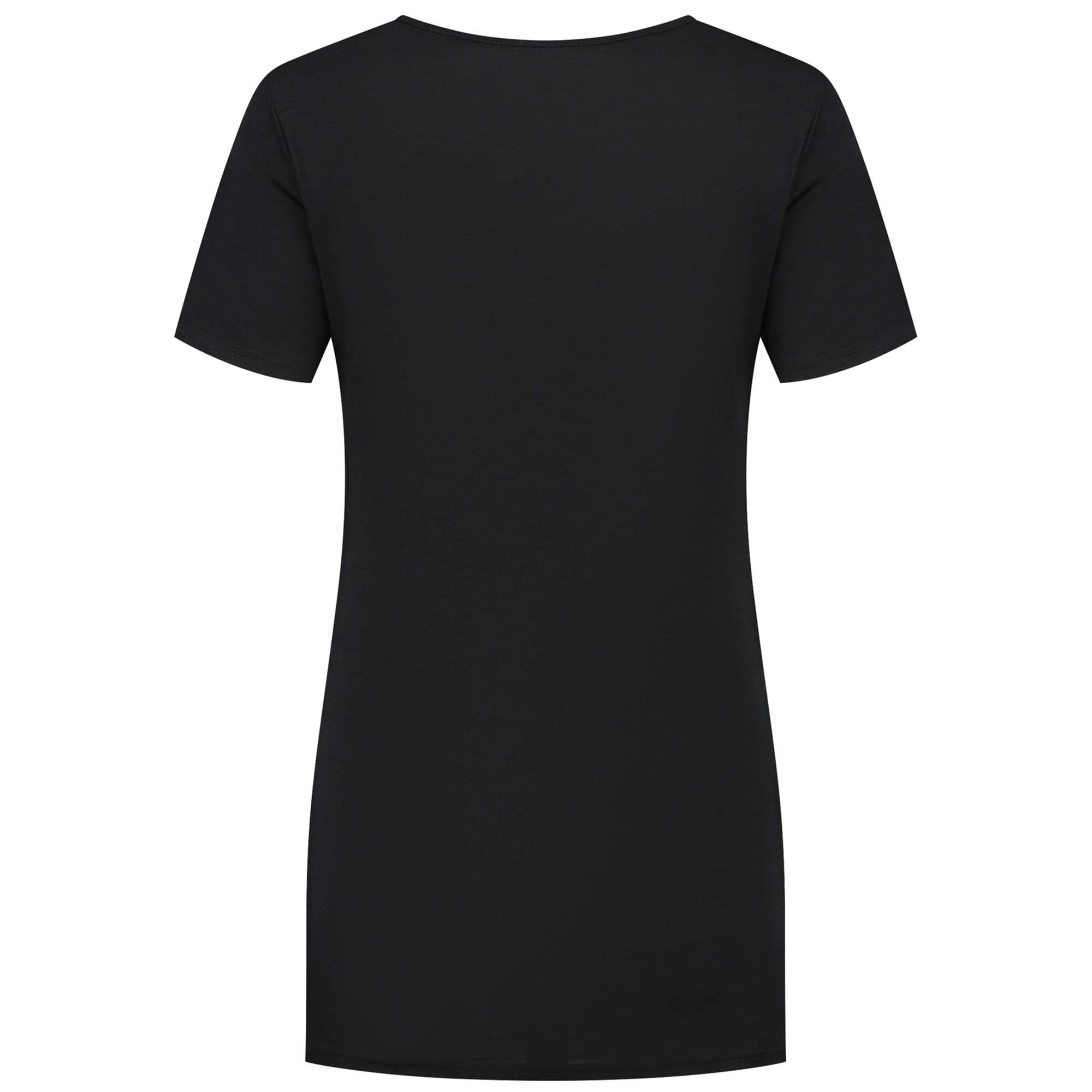 Prénatal voedingsshirt korte mouwen  zwart