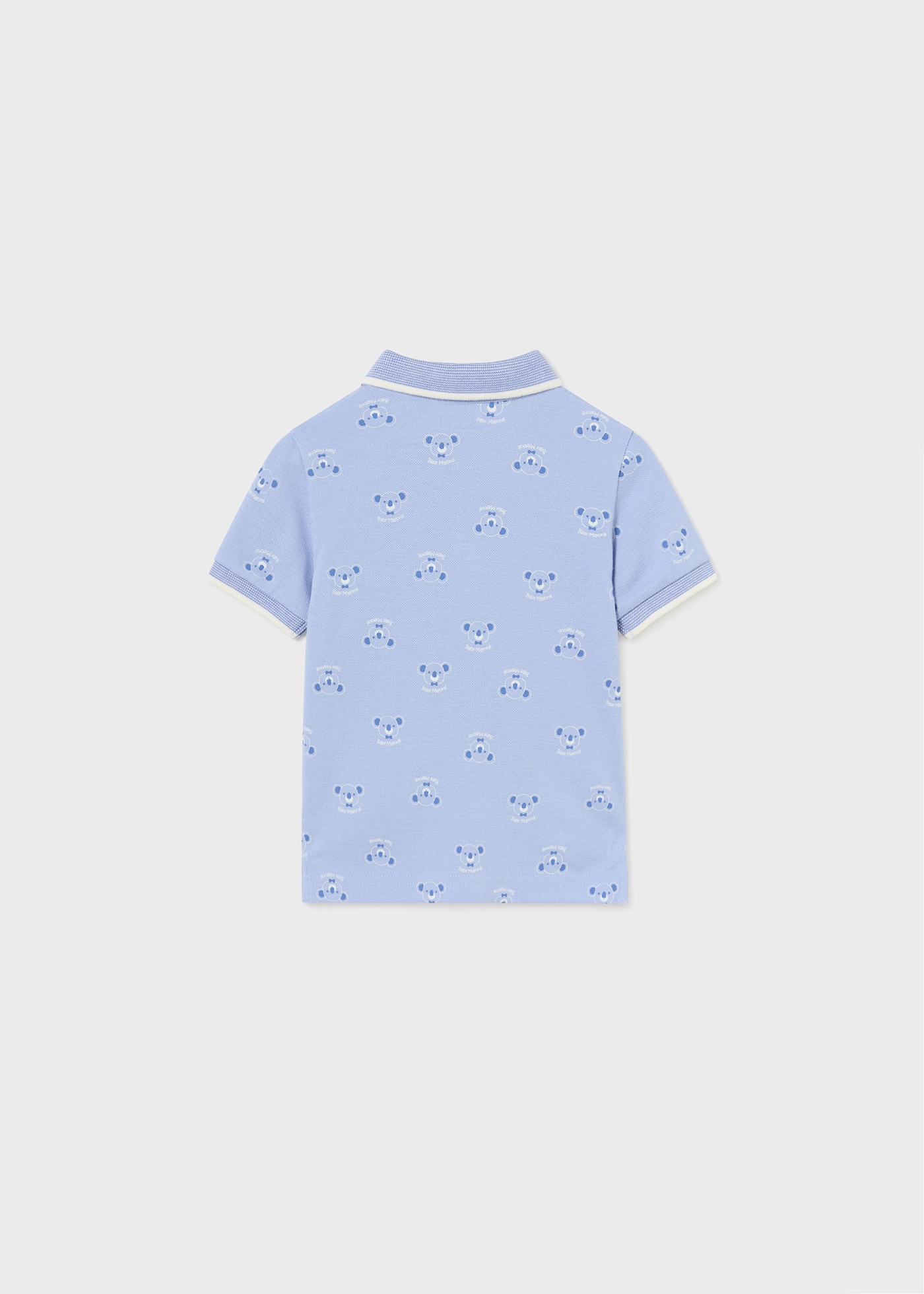 Camisa polo infantil estampada Better Cotton